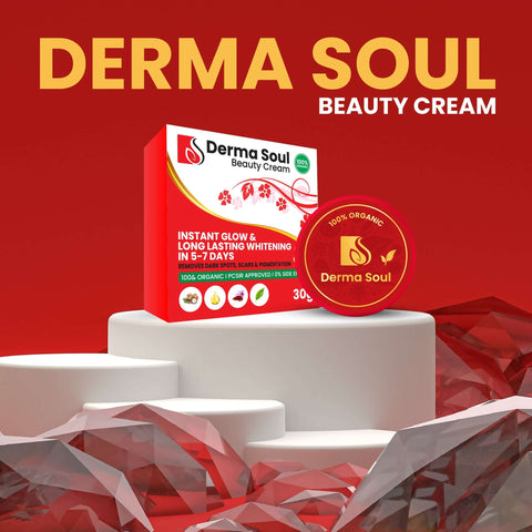 Dermasoul Organic Beauty Cream - Silkaura Pakistan